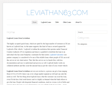 Tablet Screenshot of leviathan63.com